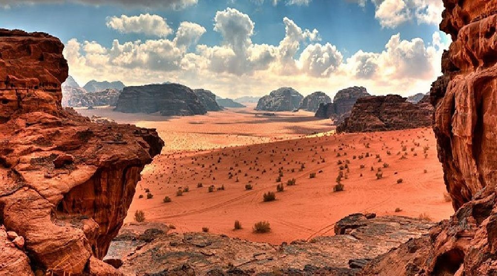 Tour di trekking in montagna Jabal Um Ad Dami nel Wadi Rum (WR-JHT-009)